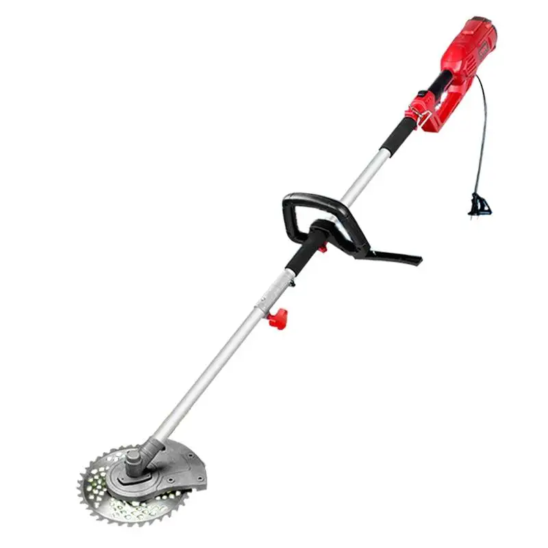 Electric Brush Cutter Handle Mower 220v/1500w Hand Push Cleaner Grass