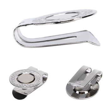

Golf Ball Mark With Hat Clip Magnetic Outdoor Alloy Marker Supplies Accessories Drop Shipping