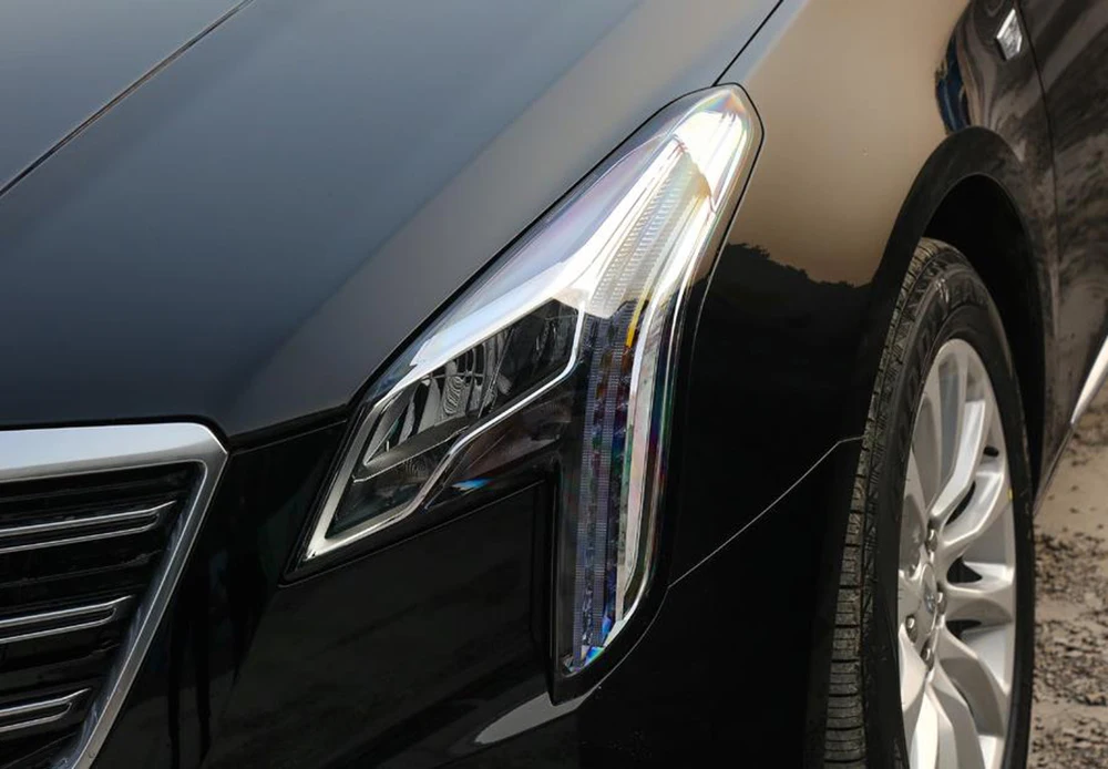 Для Cadillac xts SRX SLS XT5 CT6 CTS ATSL фары автомобиля прозрачные линзы автомобильный брелок крышка