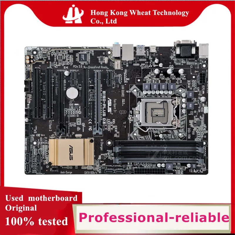 Для ASUS B150-PLUS D3 гнездо материнской платы LGA 1151 DDR4 sata3 для Intel B150 Оригинальный