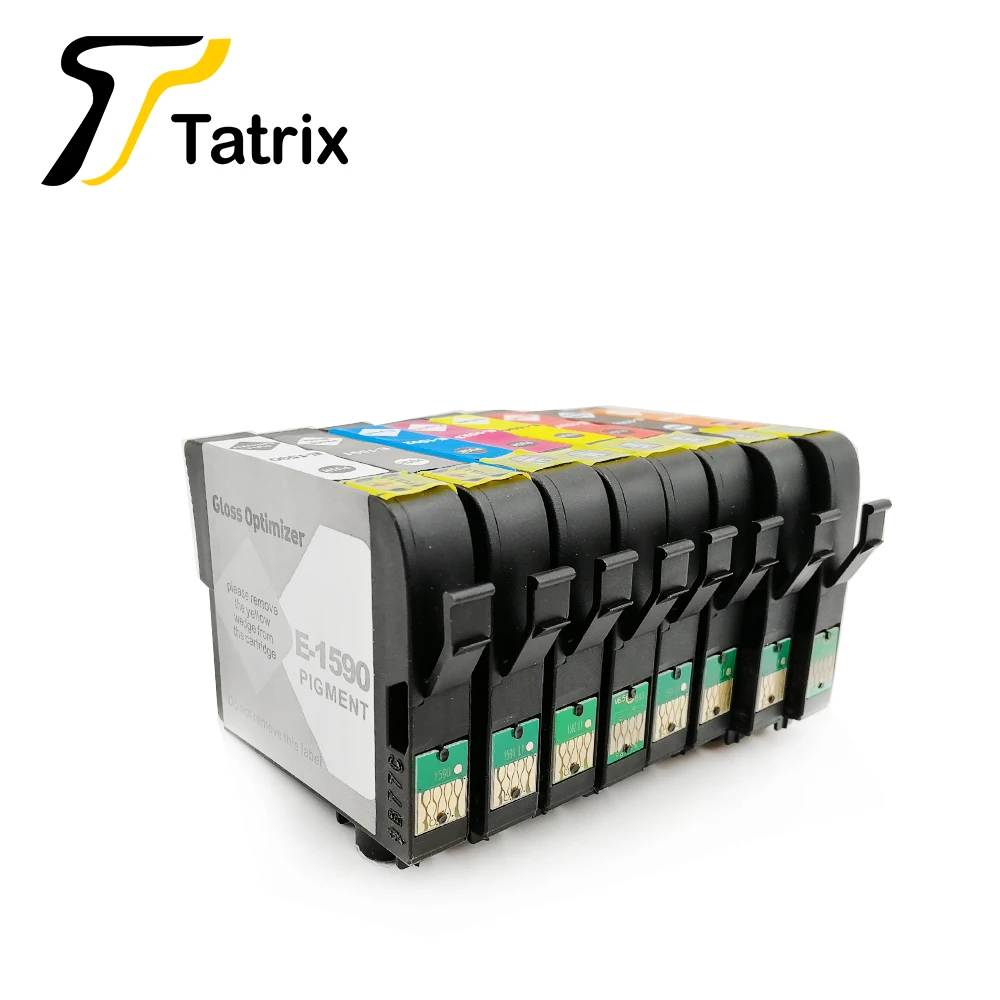 Для печатающей головки Epson T1590 T1591 T1592 T1593 T1594 T1597 T1598 T1599 патрон чернил для принтера Epson R2000 R2000S чернильный картридж R2000 A3 принтер