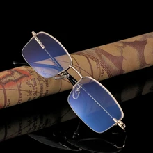 Новая мода, титановая оправа, очки для чтения, прогрессивные, Мультифокальные, дальнозоркие очки для женщин и мужчин, анти компьютер, синий светильник, очки