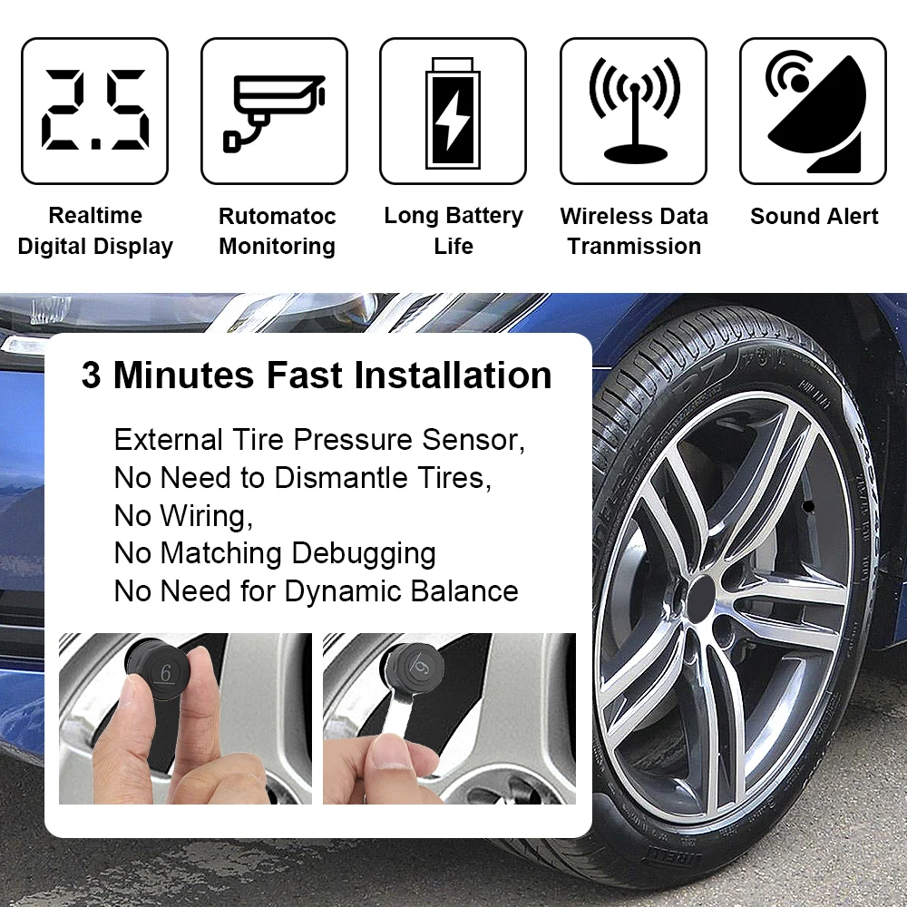 LCD ÷ ũ ܺ , Ÿ̾ з  ͸ ý, ڵ ¾籤  TPMS, Ʈ 6 