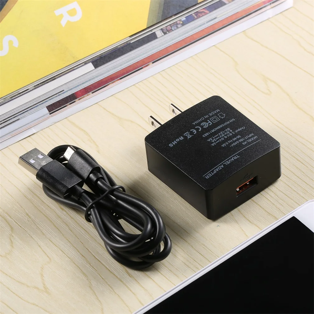 K6 черный несколько встроенных гарантии USB дорожное настенное зарядное устройство Быстрая Зарядка адаптер США/Великобритания штекер для смартфона