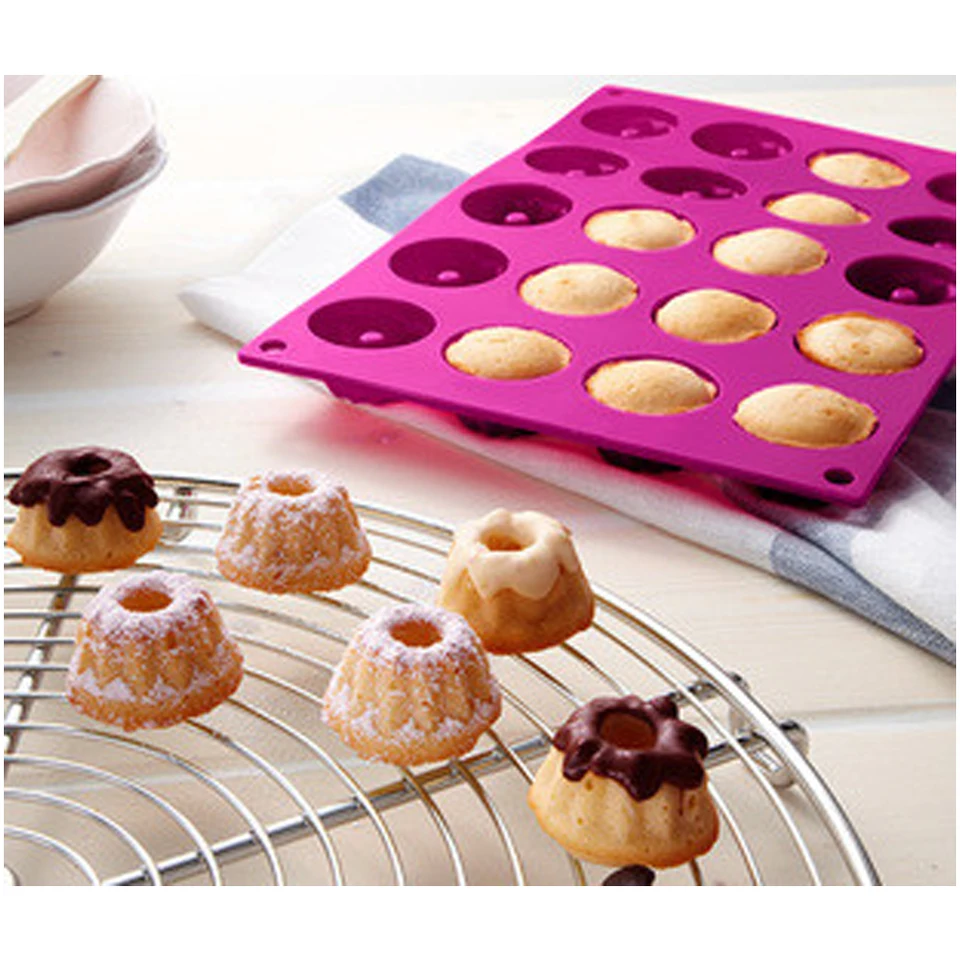 Mini Assorted Bundt Silicone Baking Mold