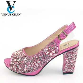 

New Arrival African Women Summer Fashion High Heels High Quality African High Heels Pumps for African Women Wedding Shoe