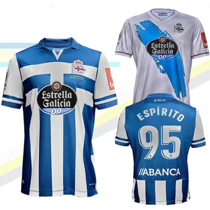 

20 21 Deportivo Deportivo La Coruna home away football jersey 2020 2021 Coruna Rob Peel Exposito Diego Rolan football shirts