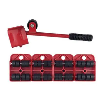 

New Furniture Lifting Tool Set Ergonomically Design Labor Saving Lift Furniture Easily Multifunction Portable Great Protective
