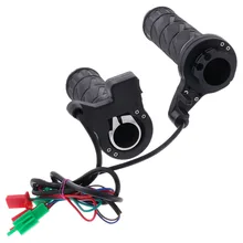 2x 12V Motorcycle Heated Grips, Universal 7/8 inch Motorcycle ATV 22mm Handlebar Grips Hand Warmers Black