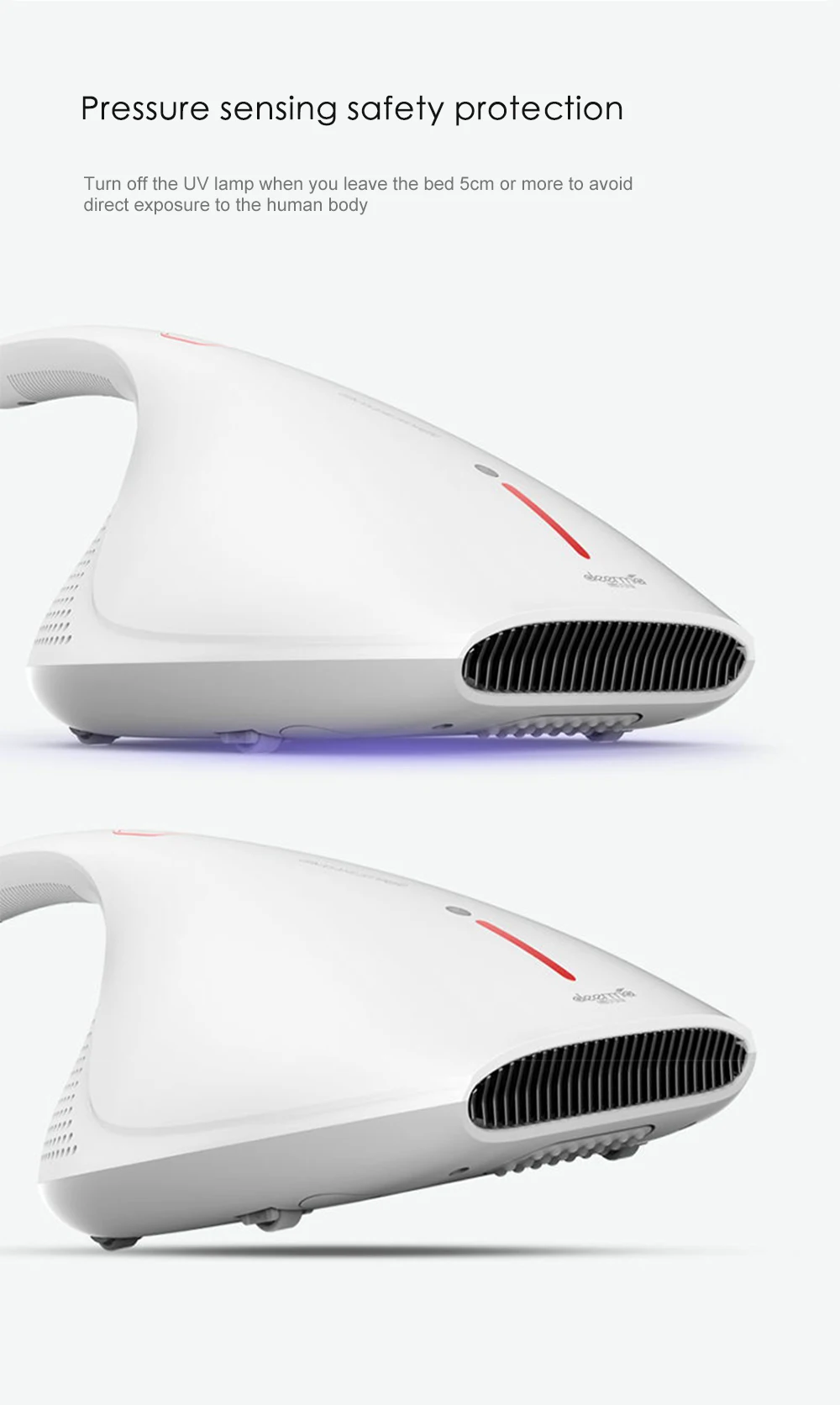 Deerma CM800 УФ стерилизаторы против пыли клещей инструмент для удаления UV-C пылесос для кровати матрас Подушка Диван новое поступление