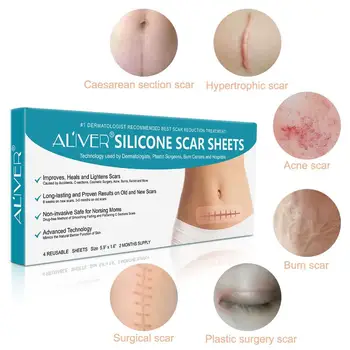 

Safe Scar Removal Sticker Acne Scar Non-toxic Skin-friendly Practical Therapy Delicate Design Long-lasting Plaster Set