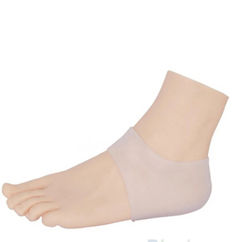 Silicone Comfortable Shoes Moisturising Heel Protectors Practical Gel Heel Inserts For Foot Care Relief Pads 1 Pair
