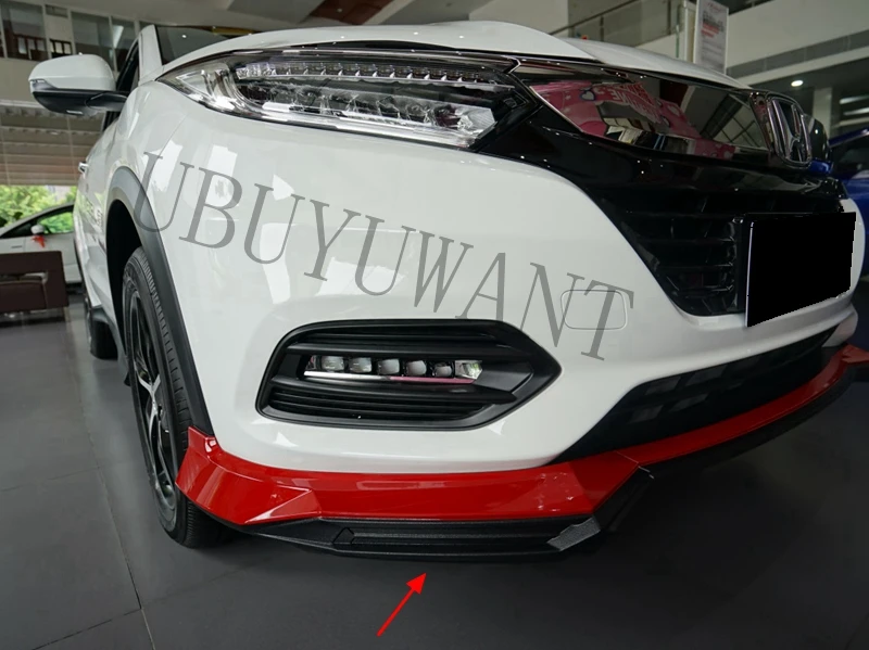 Для Honda HRV VEZEL задний и передний спойлер автомобильный диффузор Бампер протектор украшение опорная пластина бампер крышка