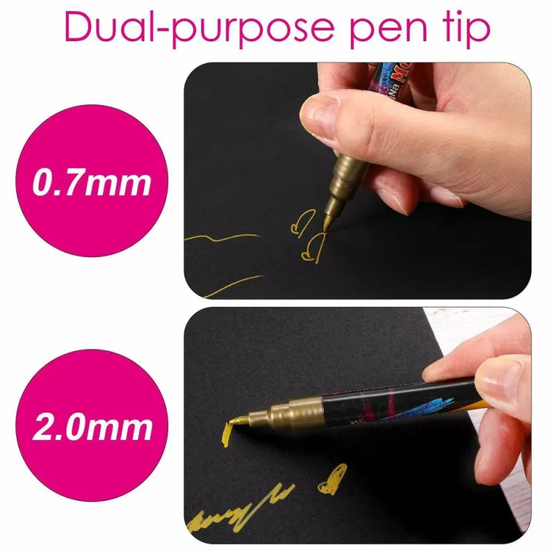 

Cute Art Marker Pens 18 Color Set Colorful Ink Gen Manga Anime Watercolor Tip Brush Pen Graffiti Painting Pencil N06 H02