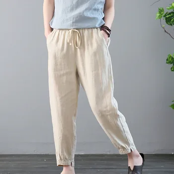 

Women Summer Pants Long Leisure Pants pants women plus size 2019 Women Casual Solid Trousers Pants K104