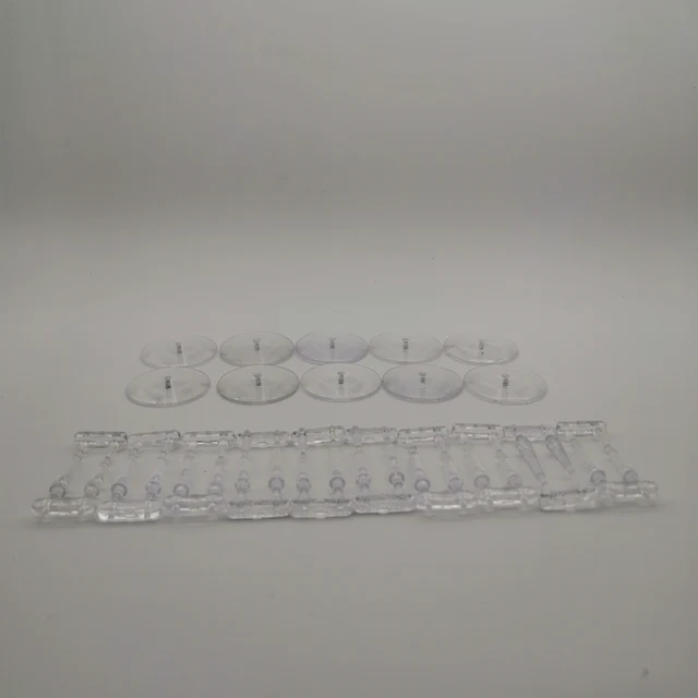 Lot Of 10PCS 32mm Round Transparent Flight Stand For Miniature Wargames Table Games