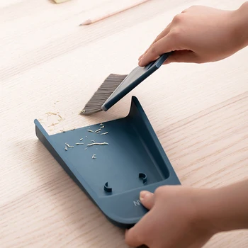 

Broom Floor Cleaner Desktop Dustpan Mini Durable PP Broom Household Dustpan Set Soft Wool Magic Broom Originality Sweeper