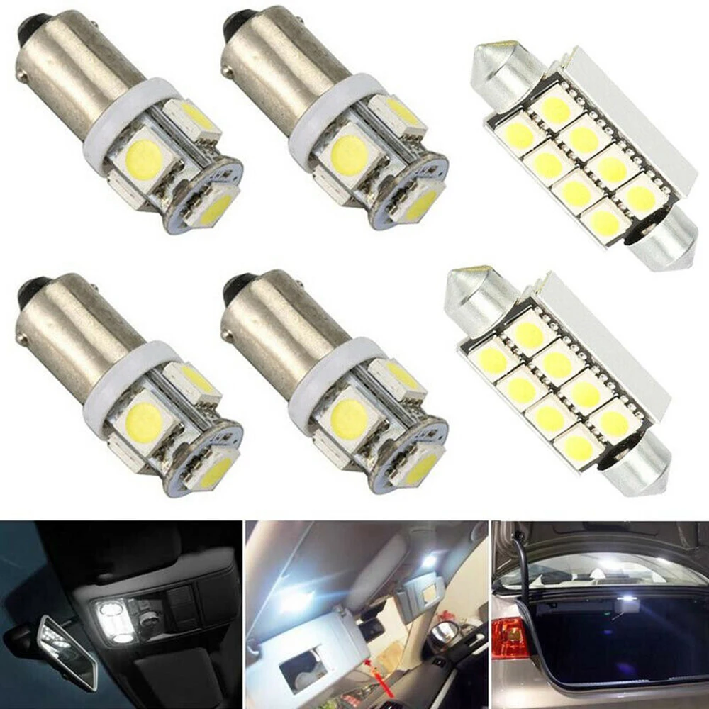 

6PCS LED SMD INTERIOR LIGHT Universal Auto Car Interior Lamp Car Styling Light