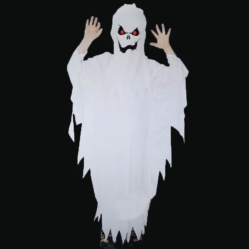 Umorden мальчики белый пугающий страшный призрак костюм косплей для детей детский