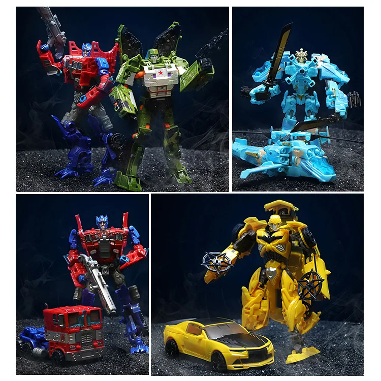 

Lnsu Children Transformation Toy Jingang Car Robot Models Hornets Giant Jingang Anime Garage Kit Model