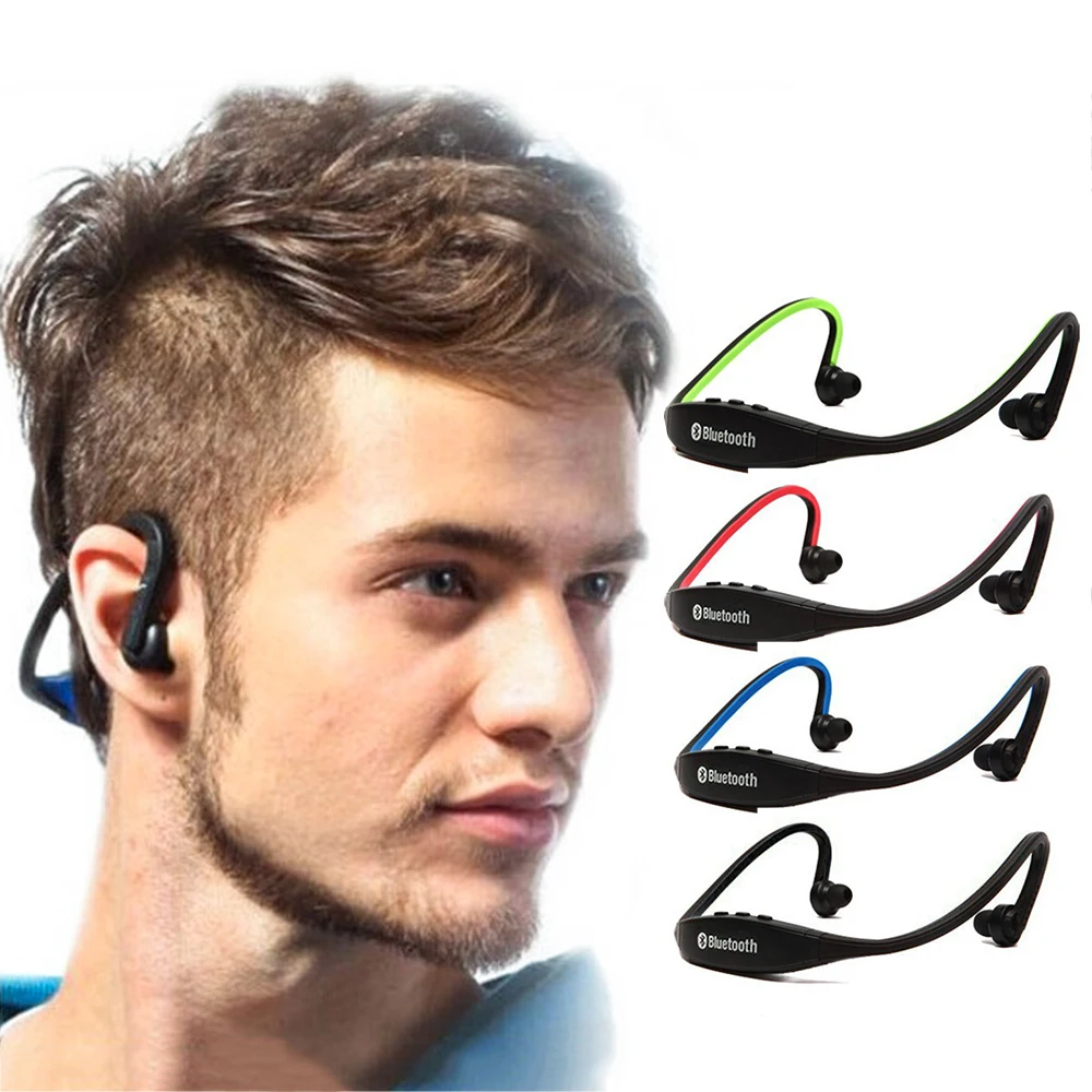 S9 Bluetooth наушники беспроводные Спортивные Bluetooth наушники Поддержка TF/SD карты микрофон для iPhone huawei XiaoMi телефон