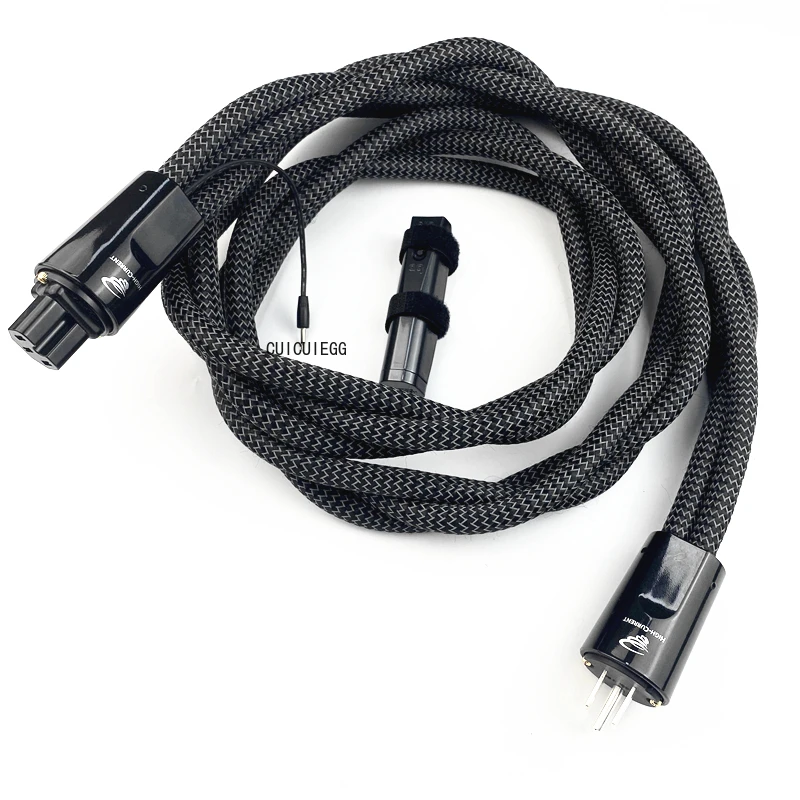 US $293.02 TORNADO Audiophile AC Power Cable High Current LowZ NoiseDissipation HiFi Audio Line With 72V DBS