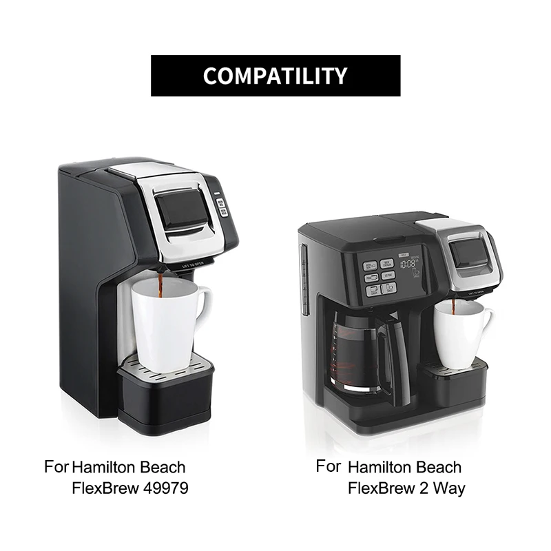 Многоразовые капсульные кофейные фильтры для Hamilton Beach FlexBrew 49979 Сменные стручки