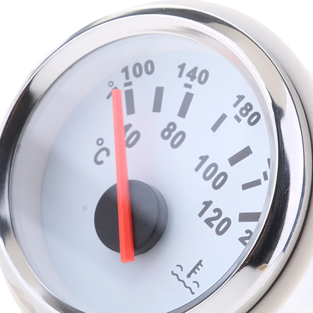 Лодка морской Электрический Температура воды Temp Gauge метр 52 мм 9-32 в