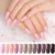LILYCUTE 7 мл УФ Гель Лак Для Ногтей Блеск Розовый Цвет Серии Soak Off Nail Art Гель Лак Лак Дизайн