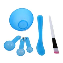 6-в-1 DIY маска для лица Инструменты для ухода за кожей ключ кисти шпатель ложка