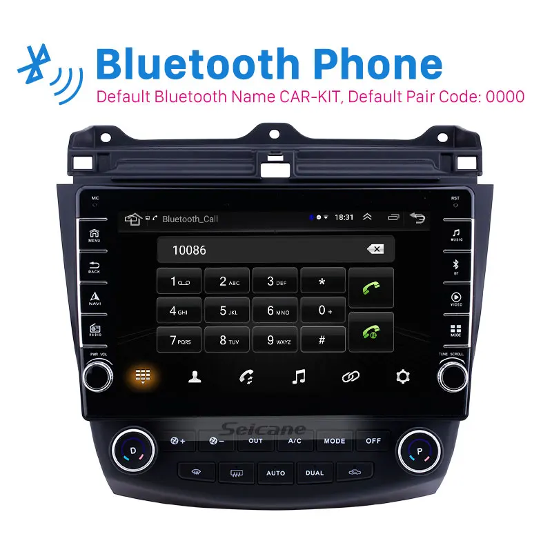 Clearance Seicane RAM 2GB ROM 32GB Android 9.1 Car Radio GPS Navigation For Honda Accord 7 2003-2007 car multimedia player Auto Stereo 3
