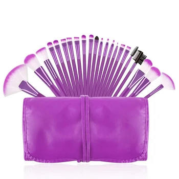 

Portable Makeup Brush Advanced Makeup Brush Set Novice Makeup Tool Purple