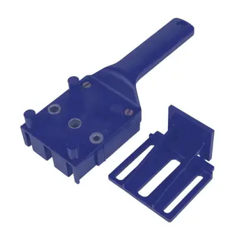 

Handheld Woodworking Doweling Jig Drill Guide Wood Dowel Drilling Hole Saw Accessories Template Wood Drilling Dowelling Accessor
