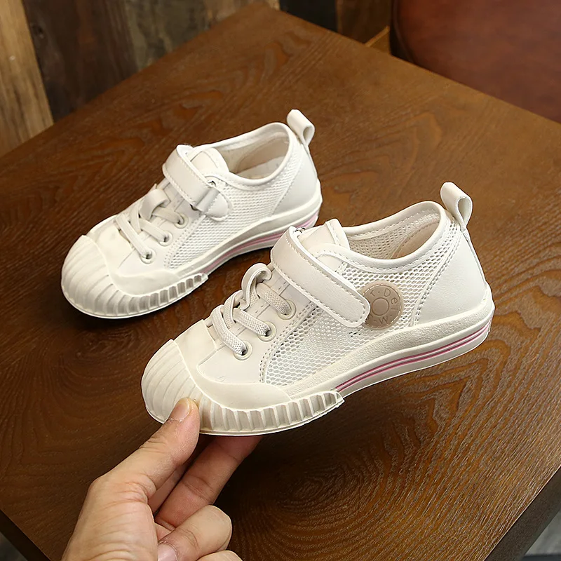 White Sapato Infantil Menina Tenis Para nigno Basket Enfant; кроссовки для мальчиков; Zapatillas Deportivas niuna; коллекция года; кроссовки для мальчиков; детская обувь для девочек - Цвет: White