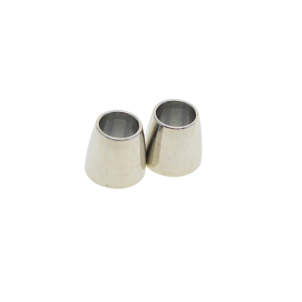 20x Barrel Magnetic Clasp Bracelets Connector for DIY Jewelry Kumihimo Cord