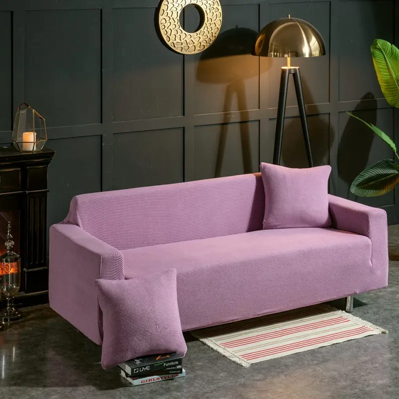 Твердые Цвет из толстого бархата диванных чехлов делает ее пригодной для Гостиная чехол для секционного дивана 1/2/3/4 местный диван безрукавка из кашемира высокое качество