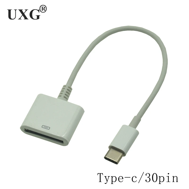 

Dock 30-Pin Female To USB-C USB 3.1 Micro USB 8pin Type C Male Short Charging Cable For Huawei Xiaomi Mac Onplus 15cm
