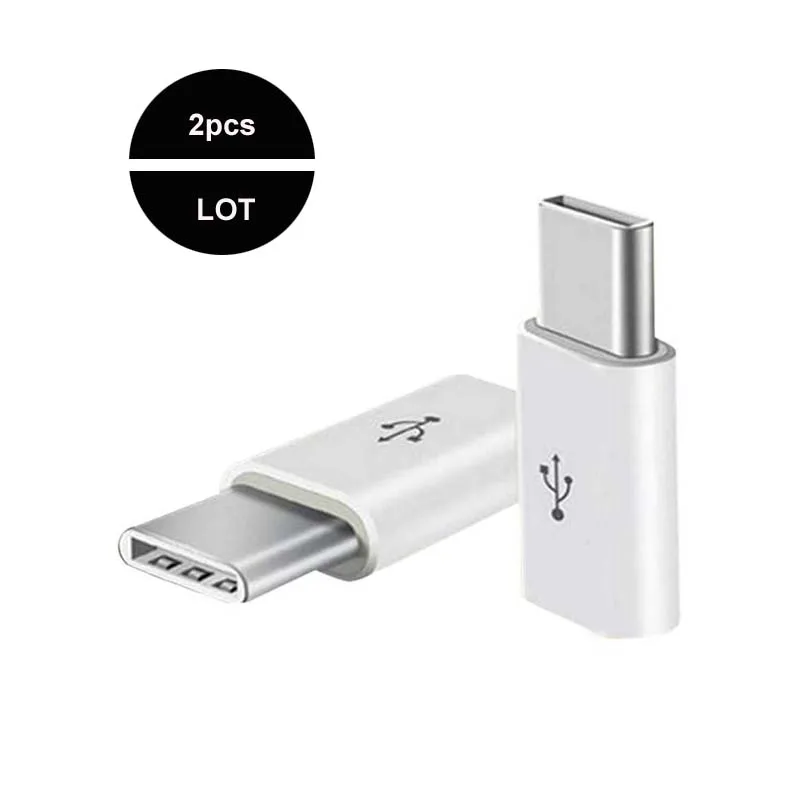 Адаптер Micro USB Type C OTG для зарядки Samsung Galaxy Note 8 9 S8 S9 Plus A3 A5 A7 2017 | Мобильные телефоны и