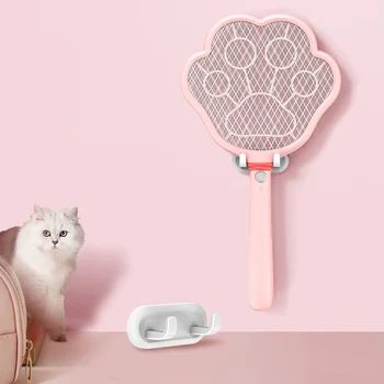 

Charging Wall-mounted Fly Swatter Handheld Electronic Swat Bug Mosquito Insect Wasp Zapper Killer Electric Mosquito Killer