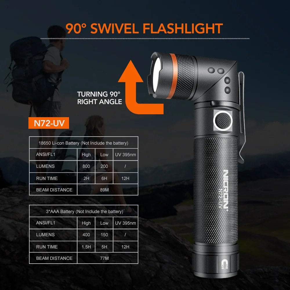 09 90 Degree Flashlight