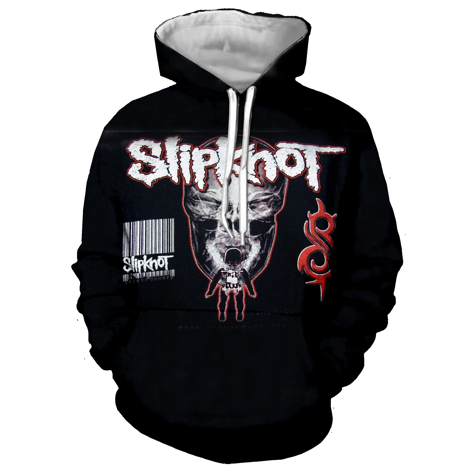 Новые толстовки Slipknot рок черные толстовки 3D принт толстовка хип хоп мужские повседневные забавные спортивные костюмы одежда Harajuku топы 5XL - Цвет: 16