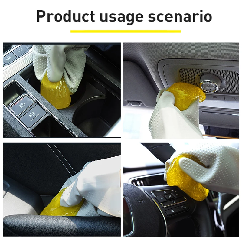 Автомобильный очиститель для клея Baseus автоматический геля жевательной резинки