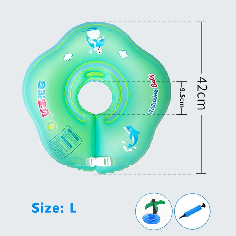Детский плавательный кольцо круг шеи для надувной круг для купания ...