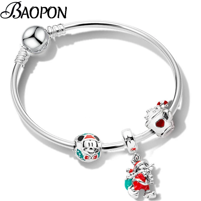 BAOPON Fun Childhoodt очаровательные браслеты и браслеты с семейными радужными бусинами для мальчиков и девочек, прекрасный браслет для женщин и детей, ювелирное изделие, подарок