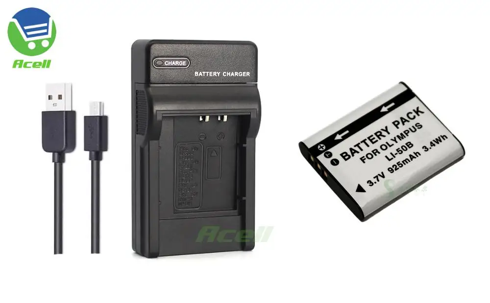 LB-052 LB-050 Батарея для KODAK LB052 LB050 PIXPRO SPZ1 SL10 SL25 FZ151 FZ152 FZ201 Камера - Цвет: 1Battery 1Charger