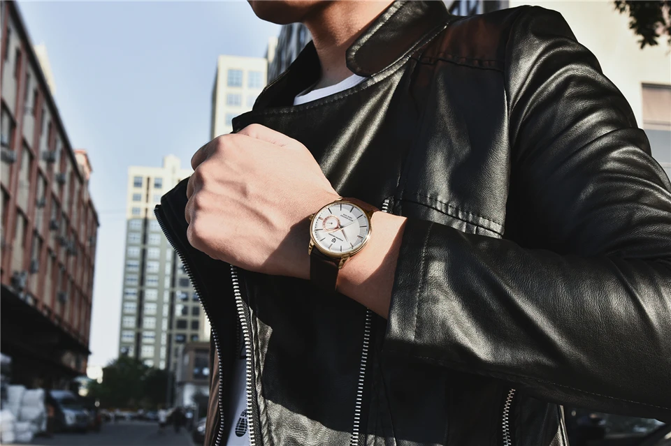 Relogio Masculino, дизайн PAGANI, водонепроницаемые Модные Бизнес часы, мужские золотые, черные, серебряные кварцевые наручные часы, мужские часы, Saat