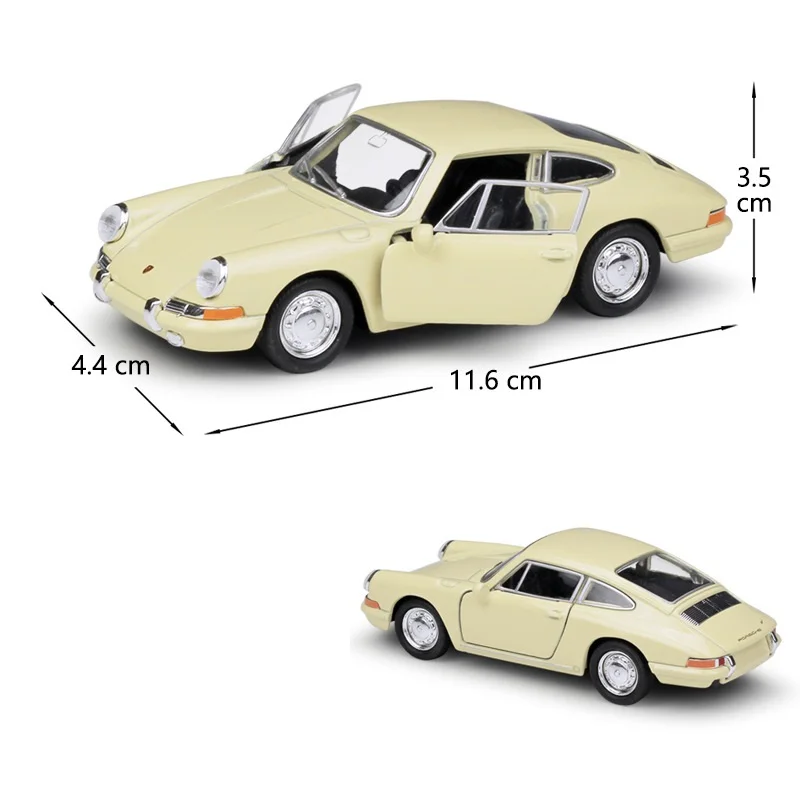 1:36 WELLY 1964 Porsche 911 литая модель автомобиля