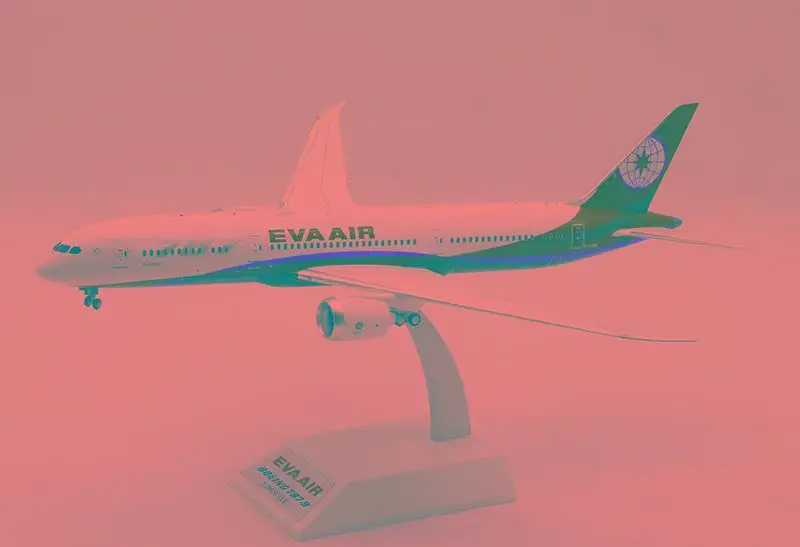 Inflight EVA AIR BOEING 787-9 B-17881 1/200 литье под давлением модель самолета