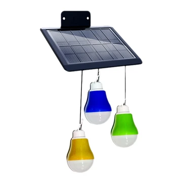 

Solar Panel Terrace LED Outdoor Light String, Can Support Mobile Phone Charging, Waterproof for Garden Backyard Outdoor