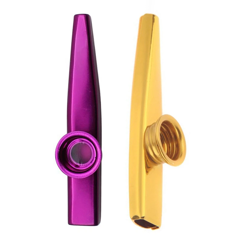 Kazoo металлический алюминиевый сплав с 5 подарками диафрагма для флейты детей